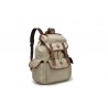 Vintage Oldschool Unisex Leinwand Rucksack