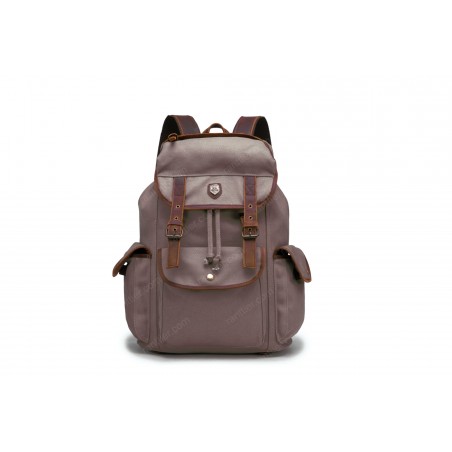 Vintage Oldschool Unisex Leinwand Rucksack